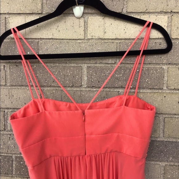 David’s Bridals Orange / Apricot Bridesmaid Dress - Picture 5 of 7